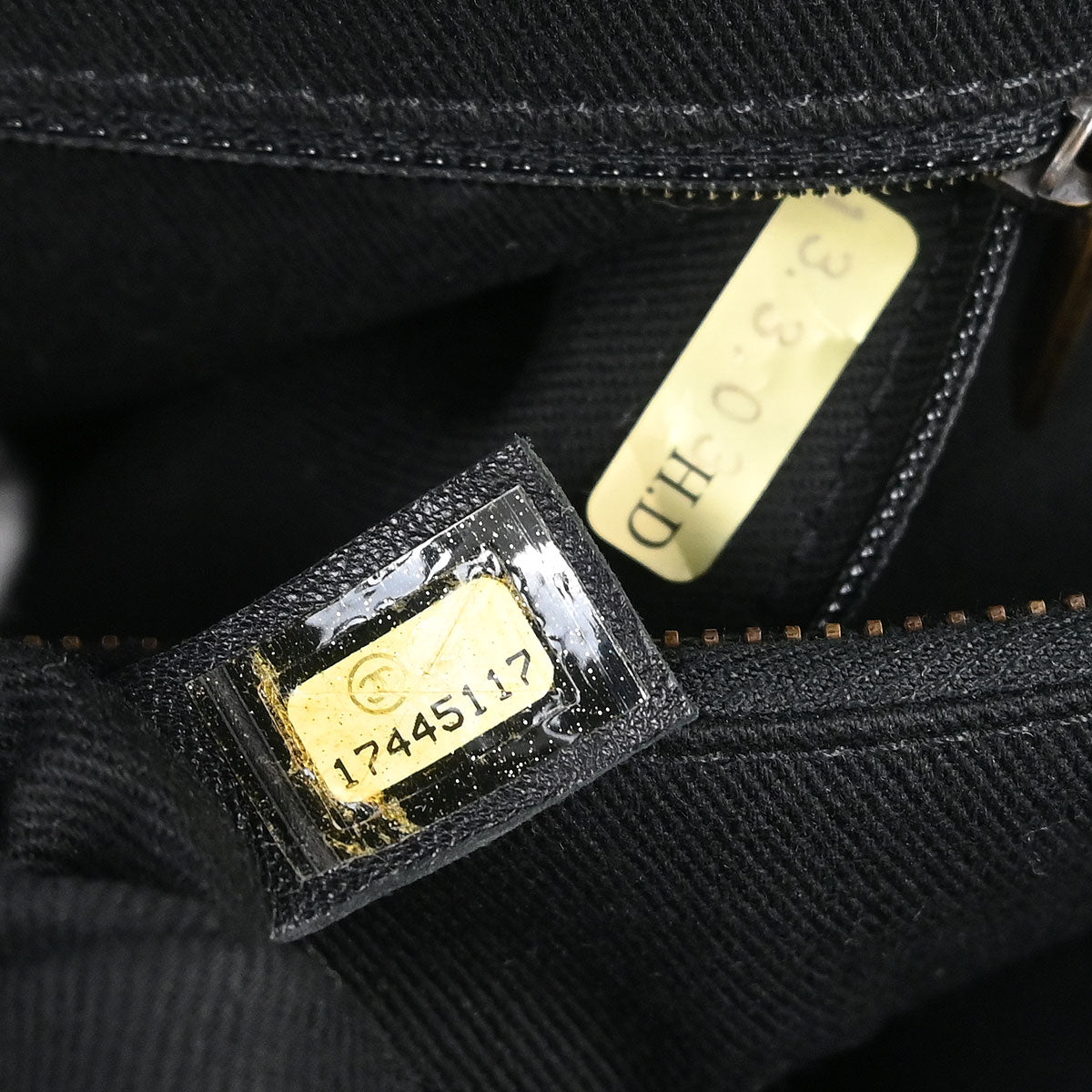 Chanel 2012-2013 Black Caviar 2way Shoulder Handbag