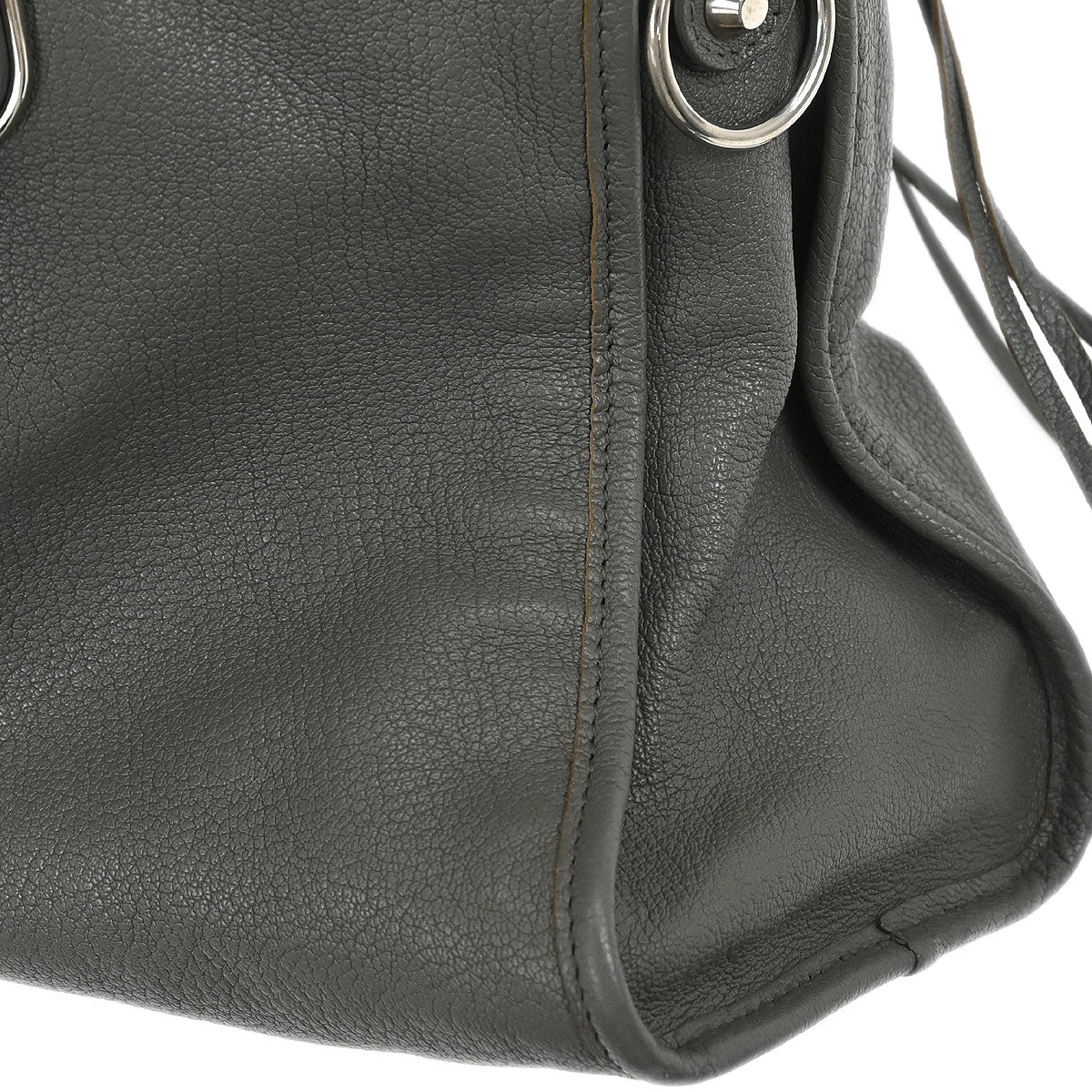 Balenciaga Gray Medium The City 2way Shoulder Handbag