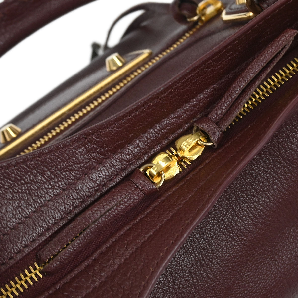 Balenciaga Bordeaux Medium The City 2way Shoulder Handbag