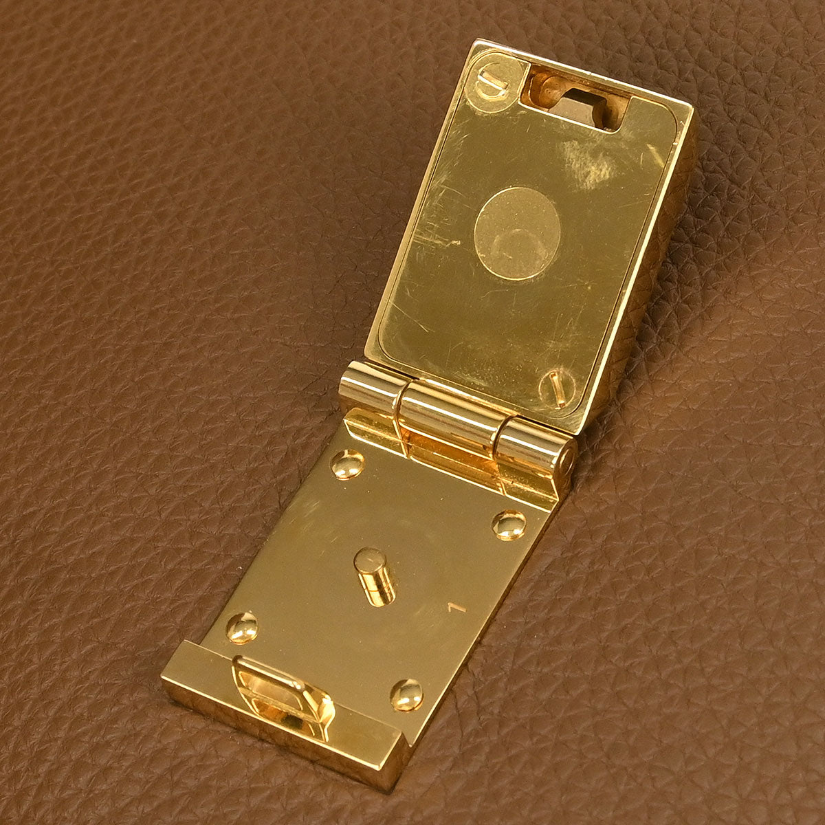 Hermes 2012 Alezan Togo Sac a Depeches 38 Briefcase