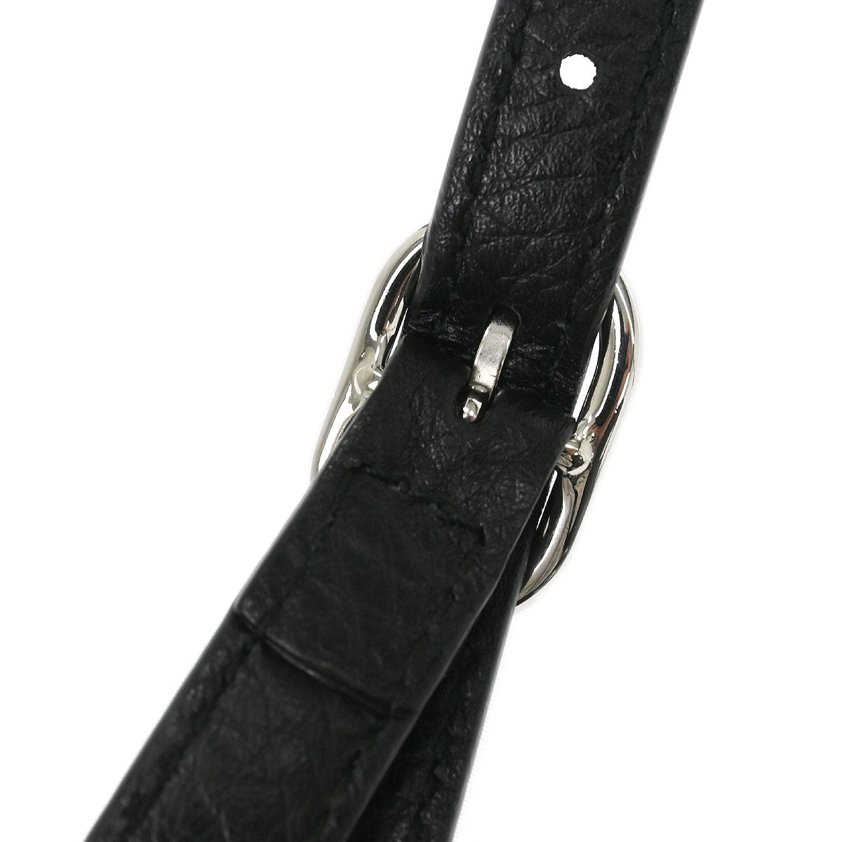 Gucci Black Leather Bamboo Daily 2way Shoulder Handbag