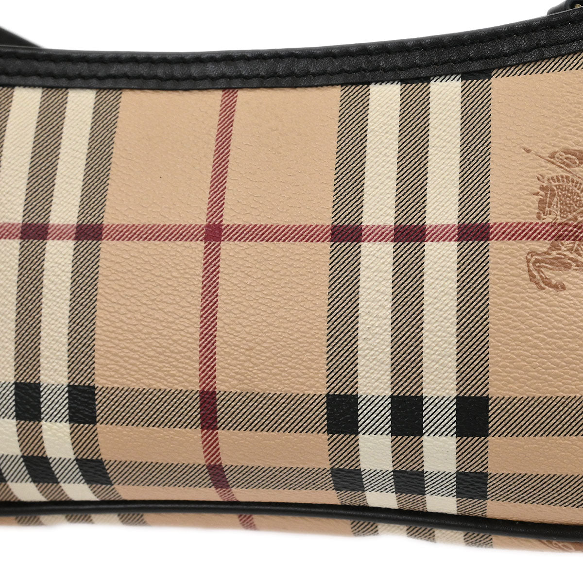 Burberry Beige PVC House Check Handbag