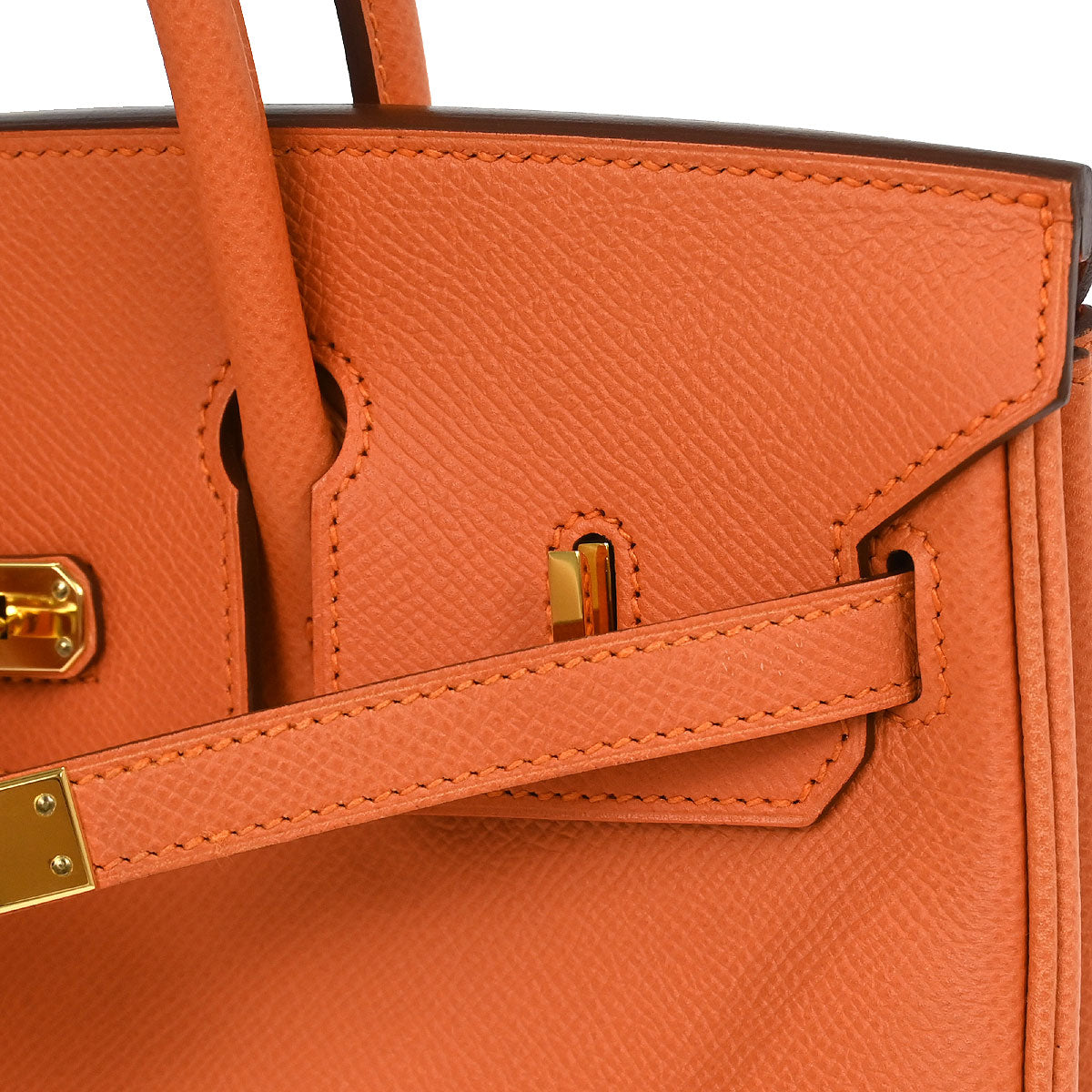 Hermes 2012 Mango Epsom Birkin 25 Handbag
