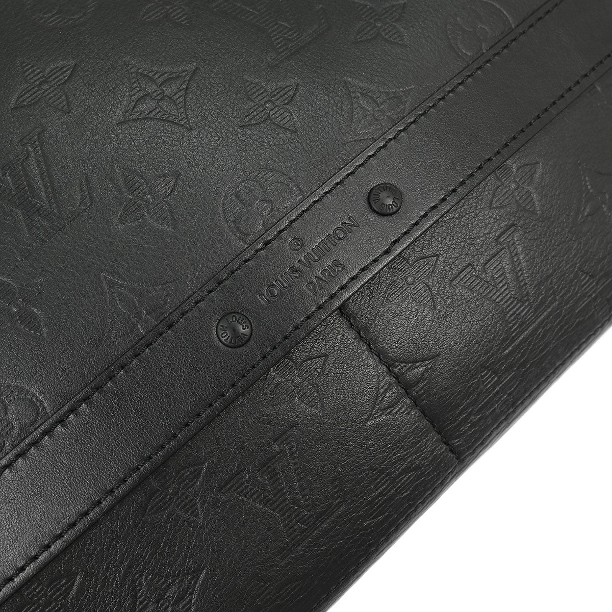 Louis Vuitton 2019 Black Monogram Shadow Sprinter Messenger bag M44729