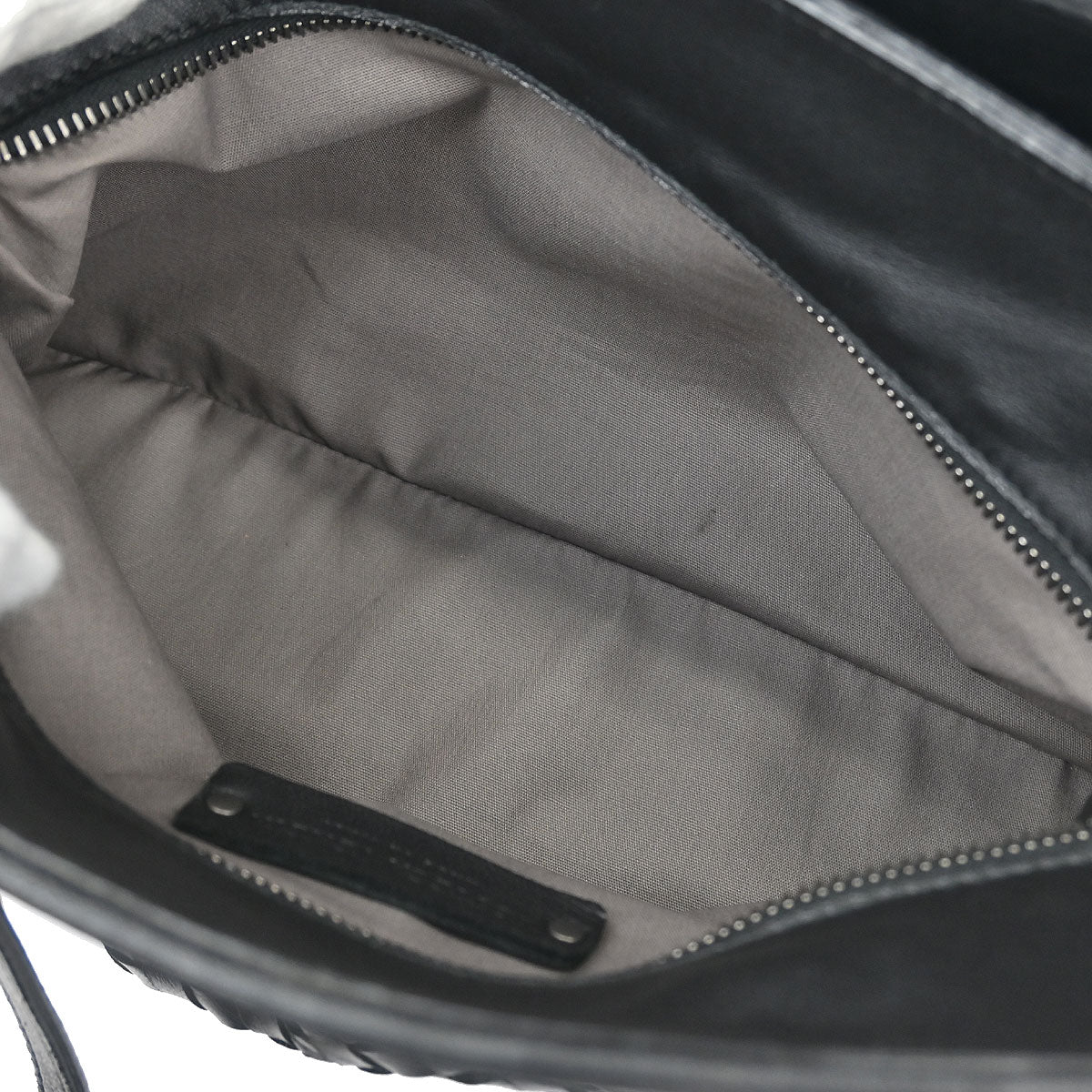 Bottega Veneta Black Intrecciato 2way Shoulder Handbag