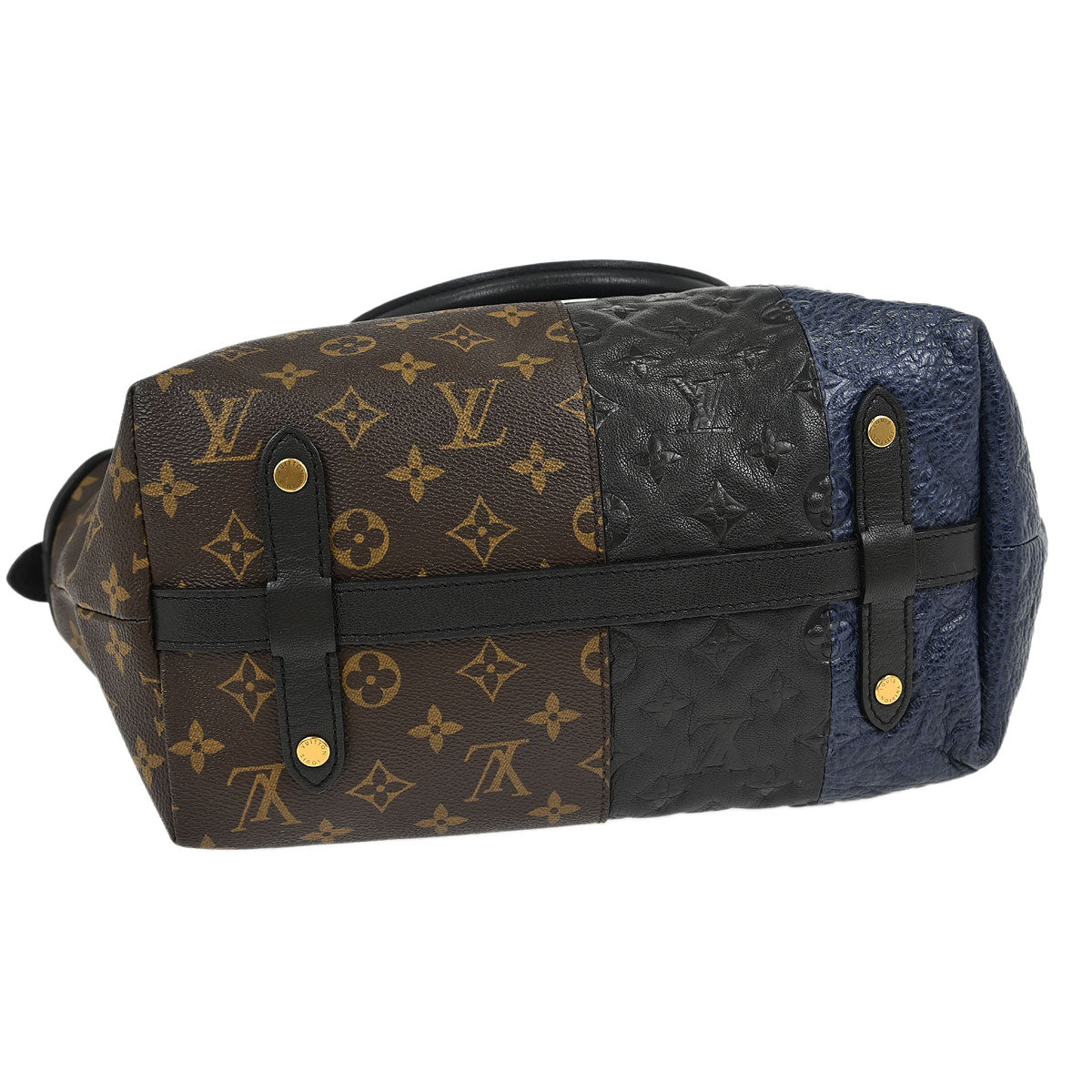 Louis Vuitton 2011 Monogram Blocks Tote Handbag M40504