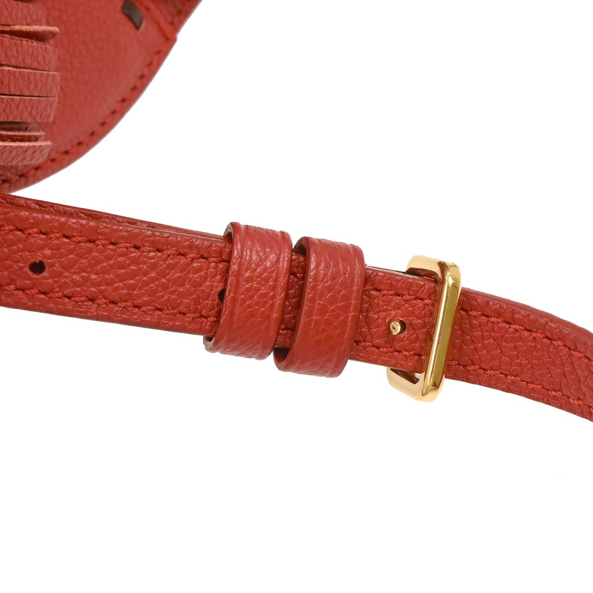Louis Vuitton 2017 Red Monogram Empreinte Juno Shoulder Bag M43144