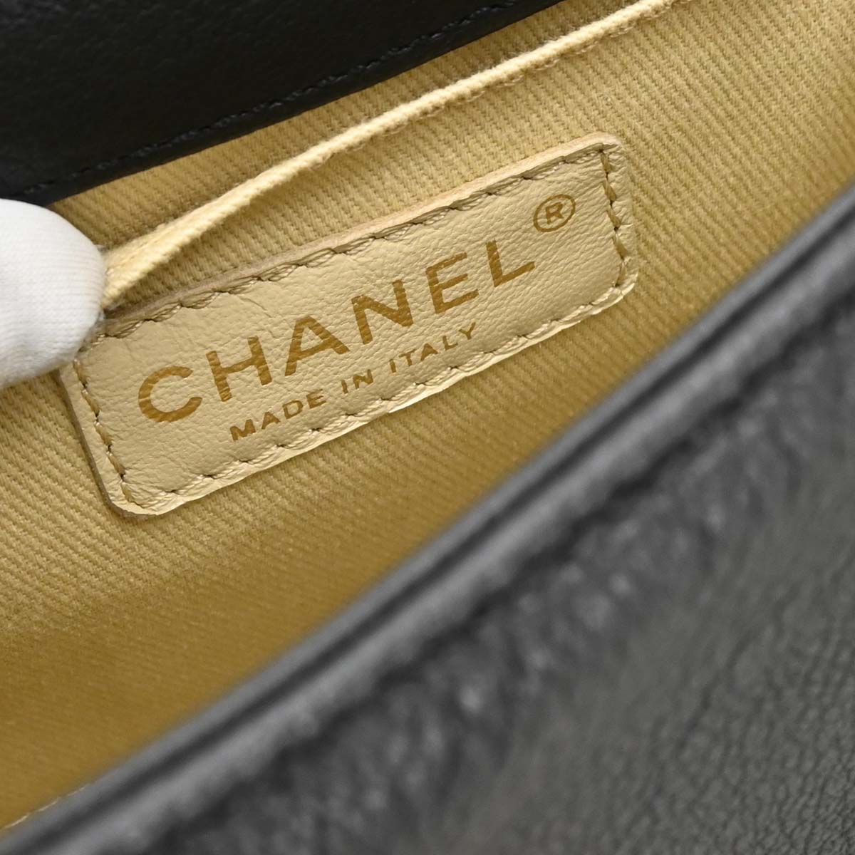 Chanel 2012-2013 Black Goatskin Rita Flap Mademoiselle Lock 2way Shoulder Handbag