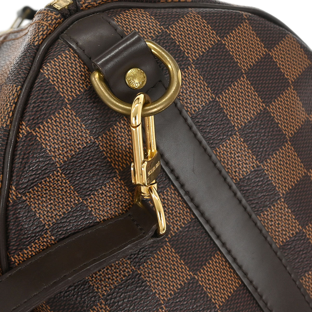 Louis Vuitton Damier Speedy Bandouliere 30 2way Shoulder Handbag N41183