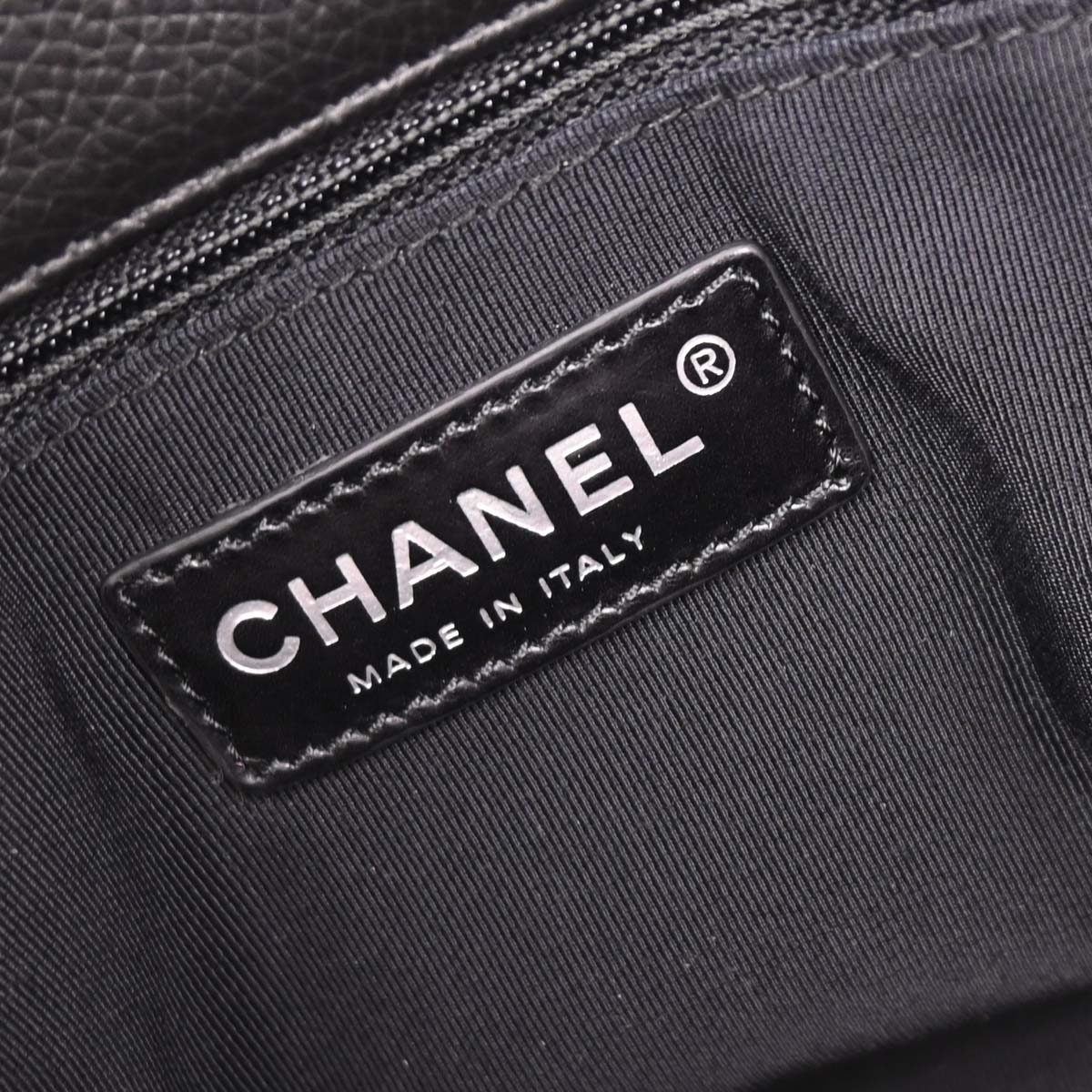 Chanel 2012-2013 Black Calfskin Executive Cerf Tote Bag
