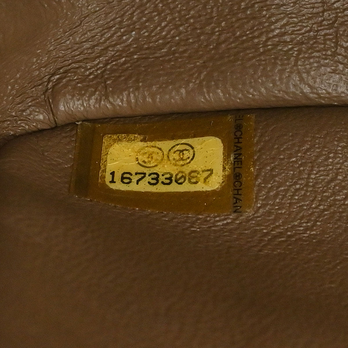 Chanel Bronze Calfskin 2.55 Double Flap Shoulder Bag