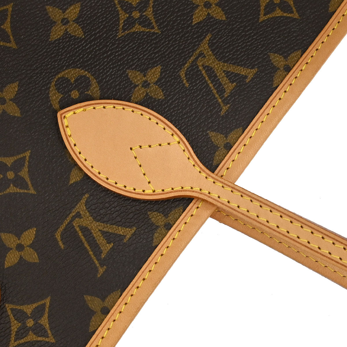 Louis Vuitton Monogram Neverfull MM Shoulder Tote Bag M40156