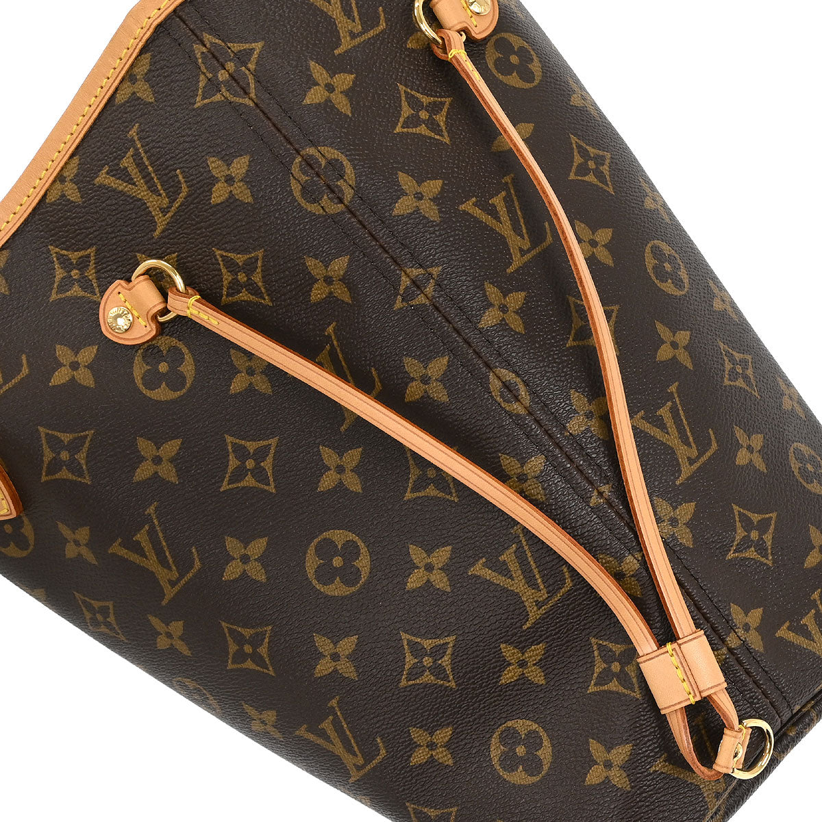 Louis Vuitton Monogram Neverfull MM Shoulder Tote Bag M40156