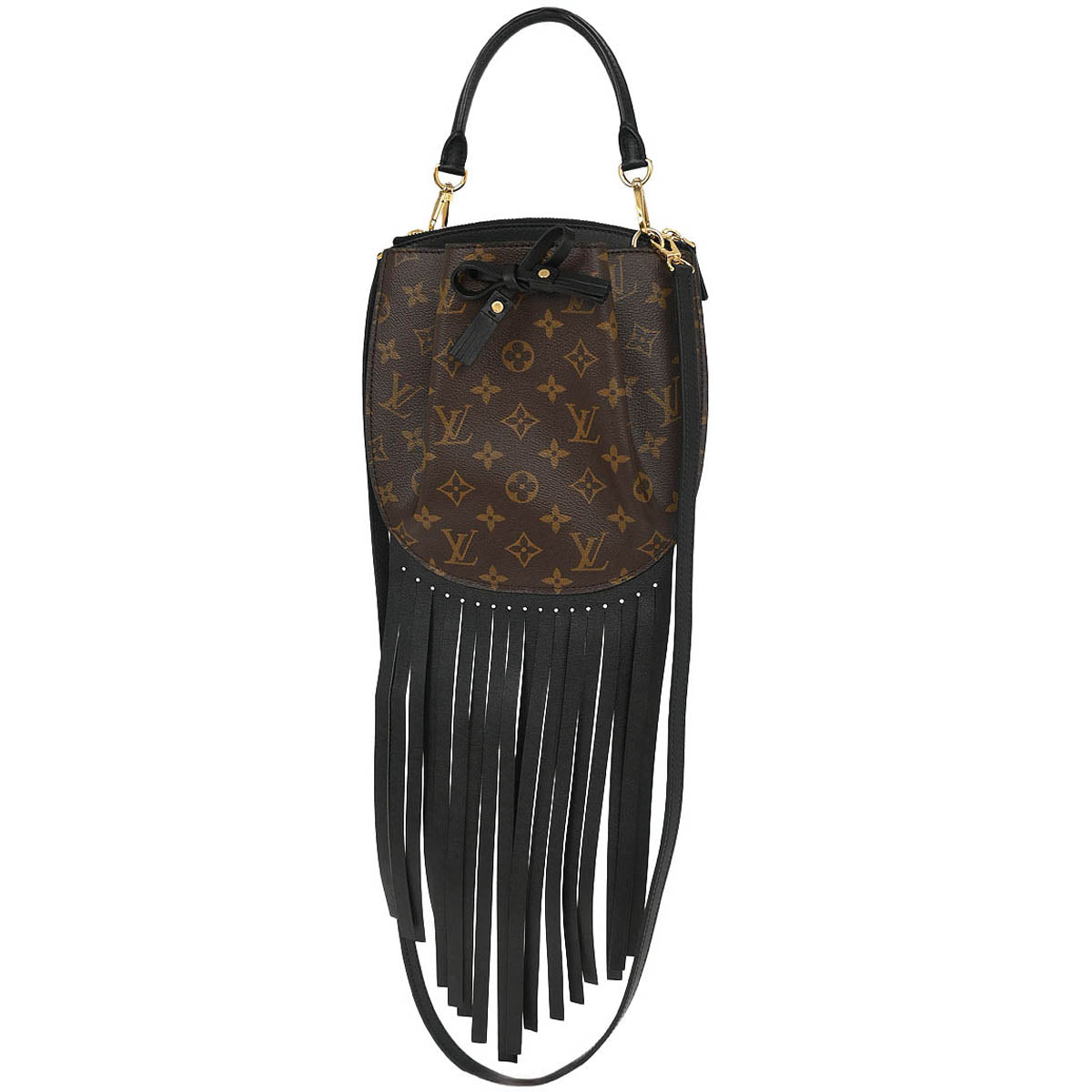 Louis Vuitton Monogram Fringed Noe Mini 2way Handbag M67802