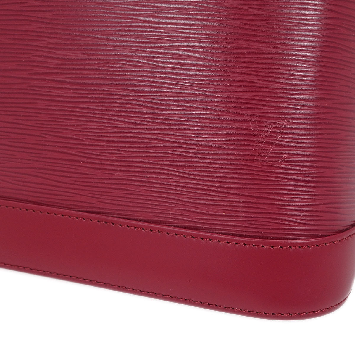 Louis Vuitton Dark Pink Epi Alma GM Handbag M40486