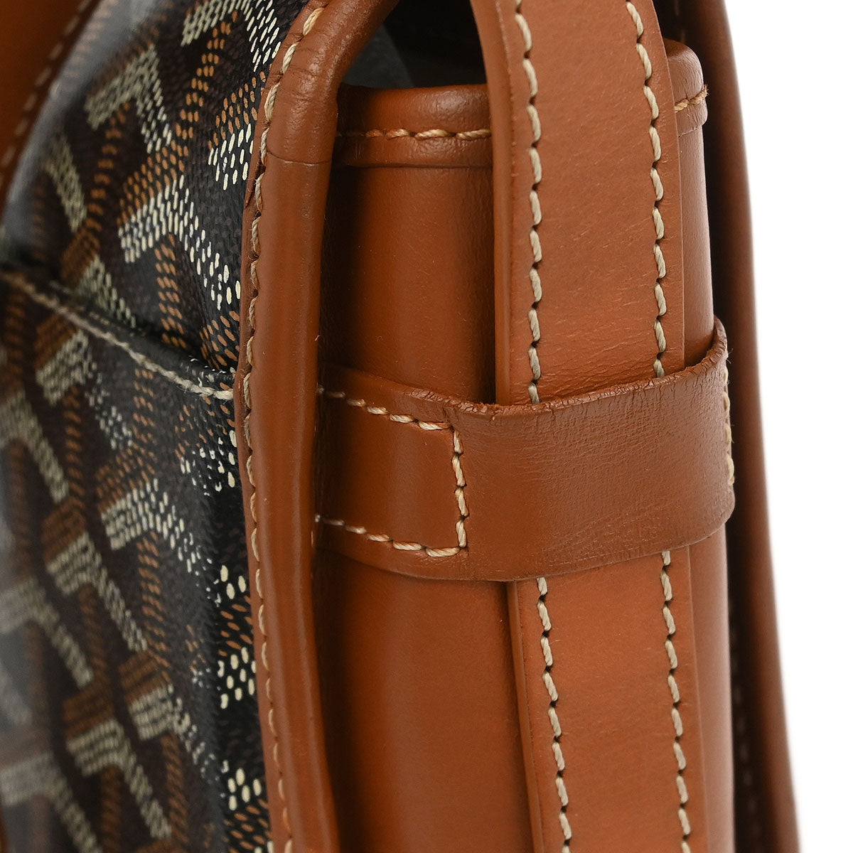 Goyard Black Belvedere MM Shoulder Bag