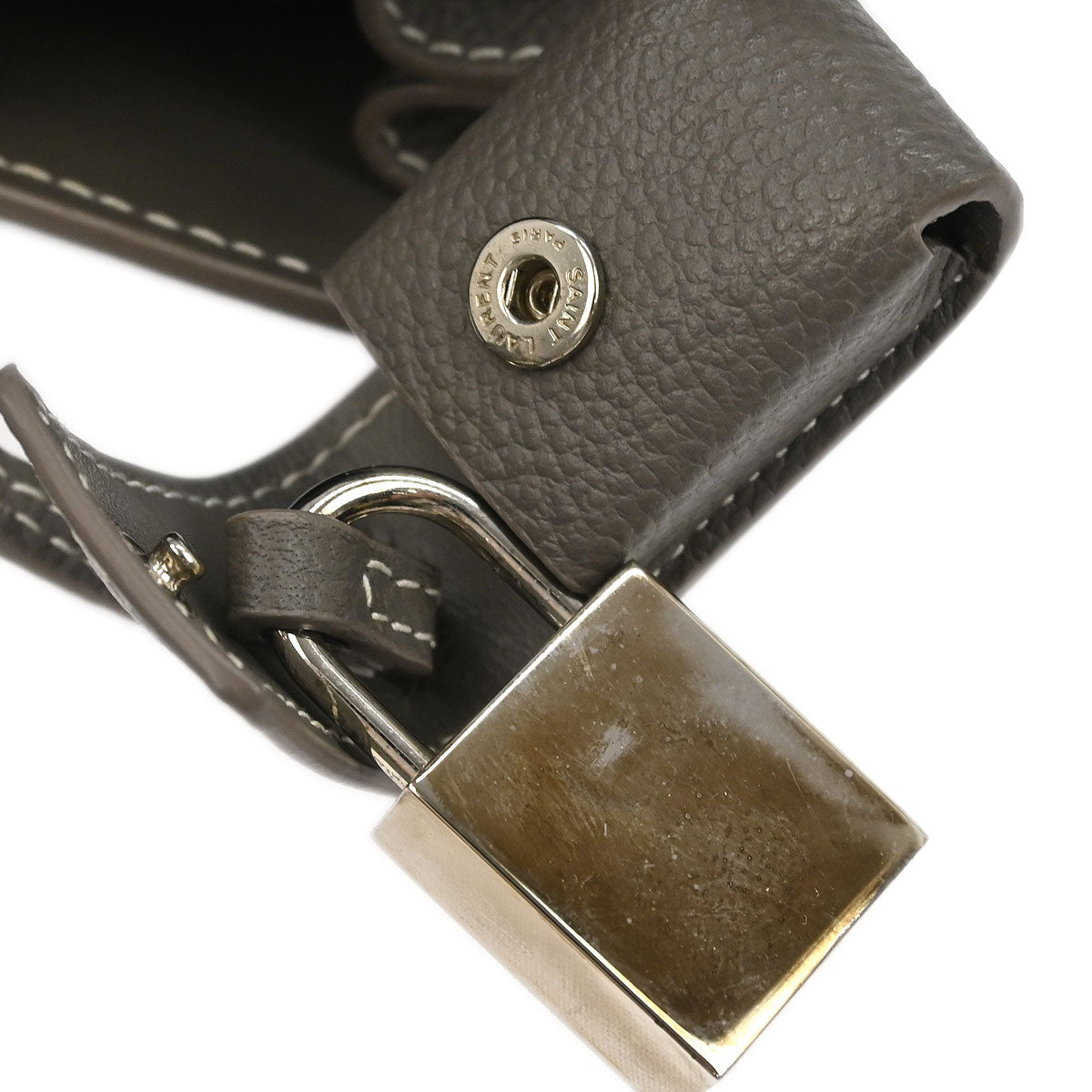 Saint Laurent Gray Sac de Jour 2way Shoulder Handbag