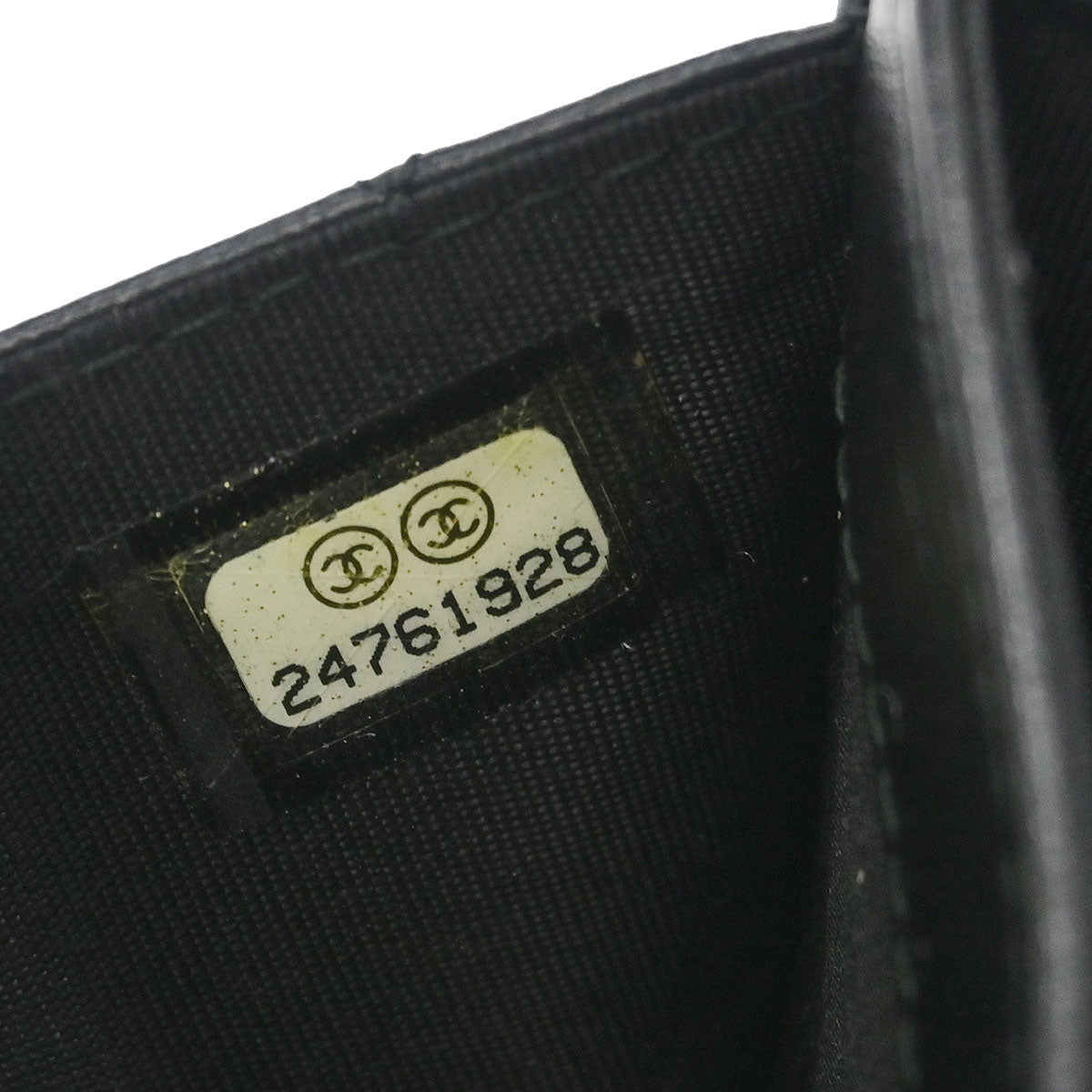 Boy Chanel 2017-2018 Black Lambskin Cardholder