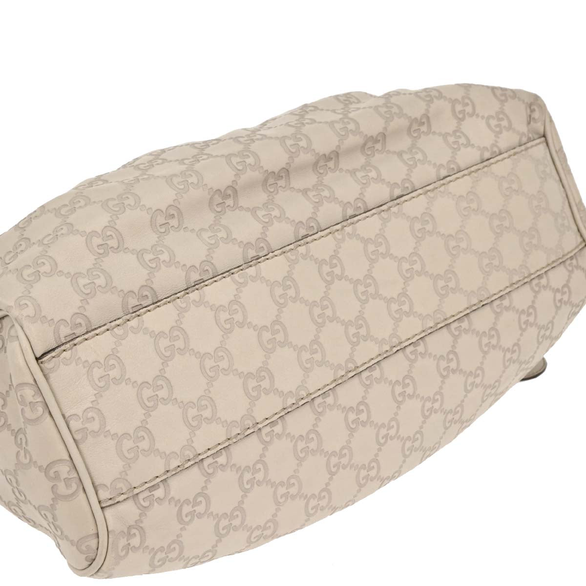 Gucci Off-white Guccissima Sukey Tote Bag