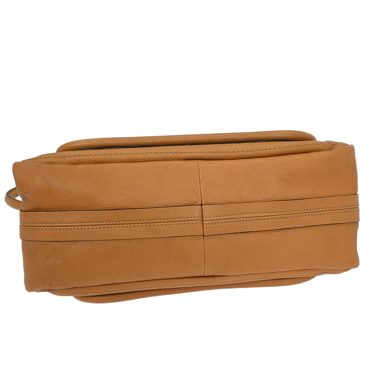 Chloe Brown Leather Paraty 2way Shoulder Handbag