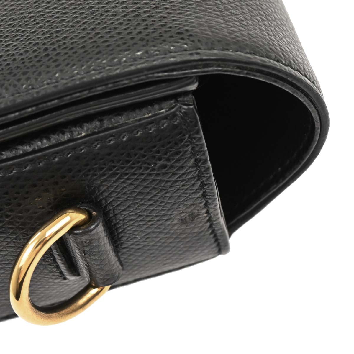 Saint Laurent Black Universite Shoulder Bag