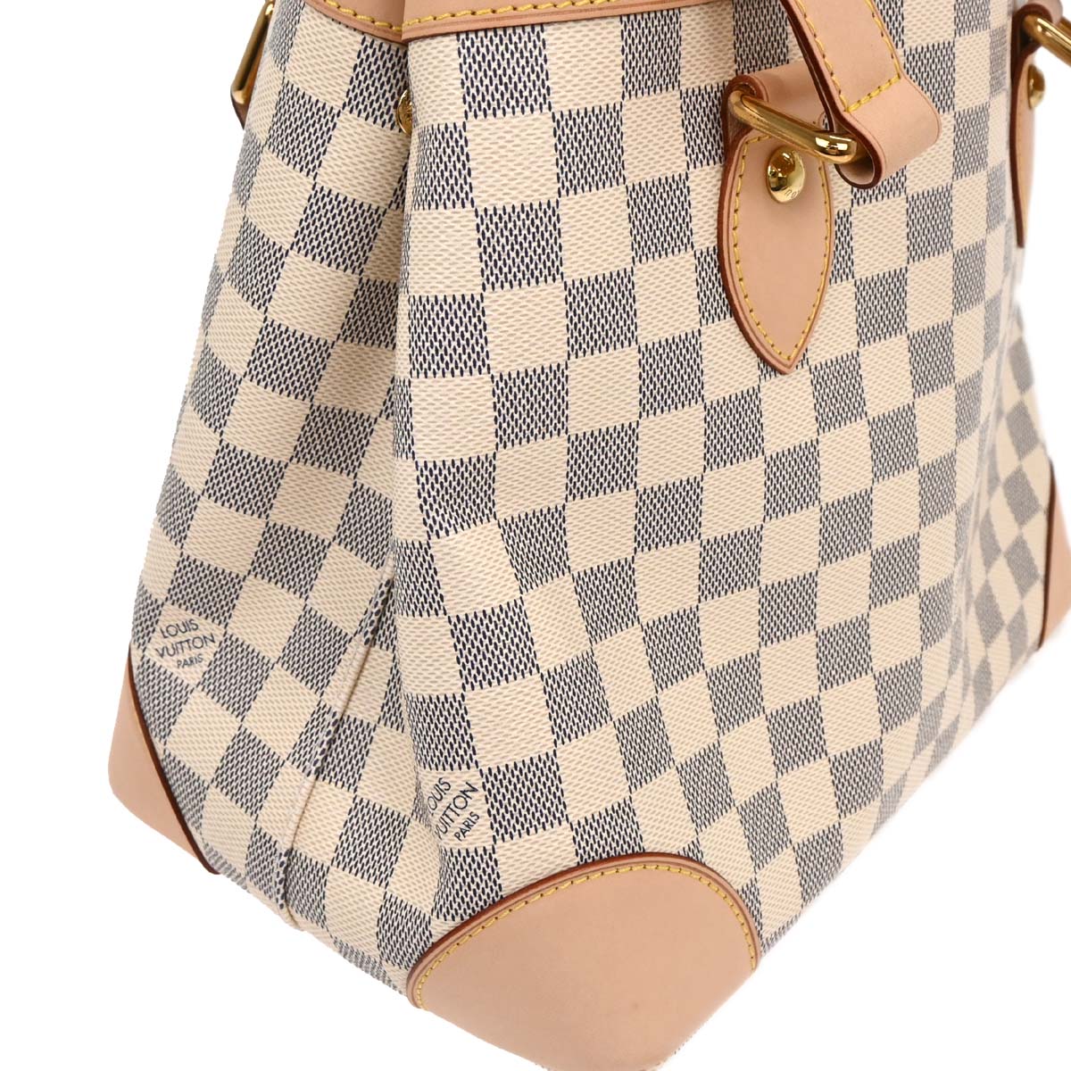 Louis Vuitton Damier Azur Hampstead PM Tote Handbag N51207