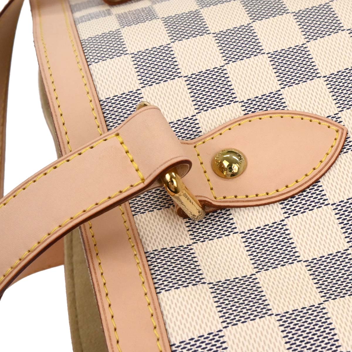 Louis Vuitton Damier Azur Hampstead PM Tote Handbag N51207