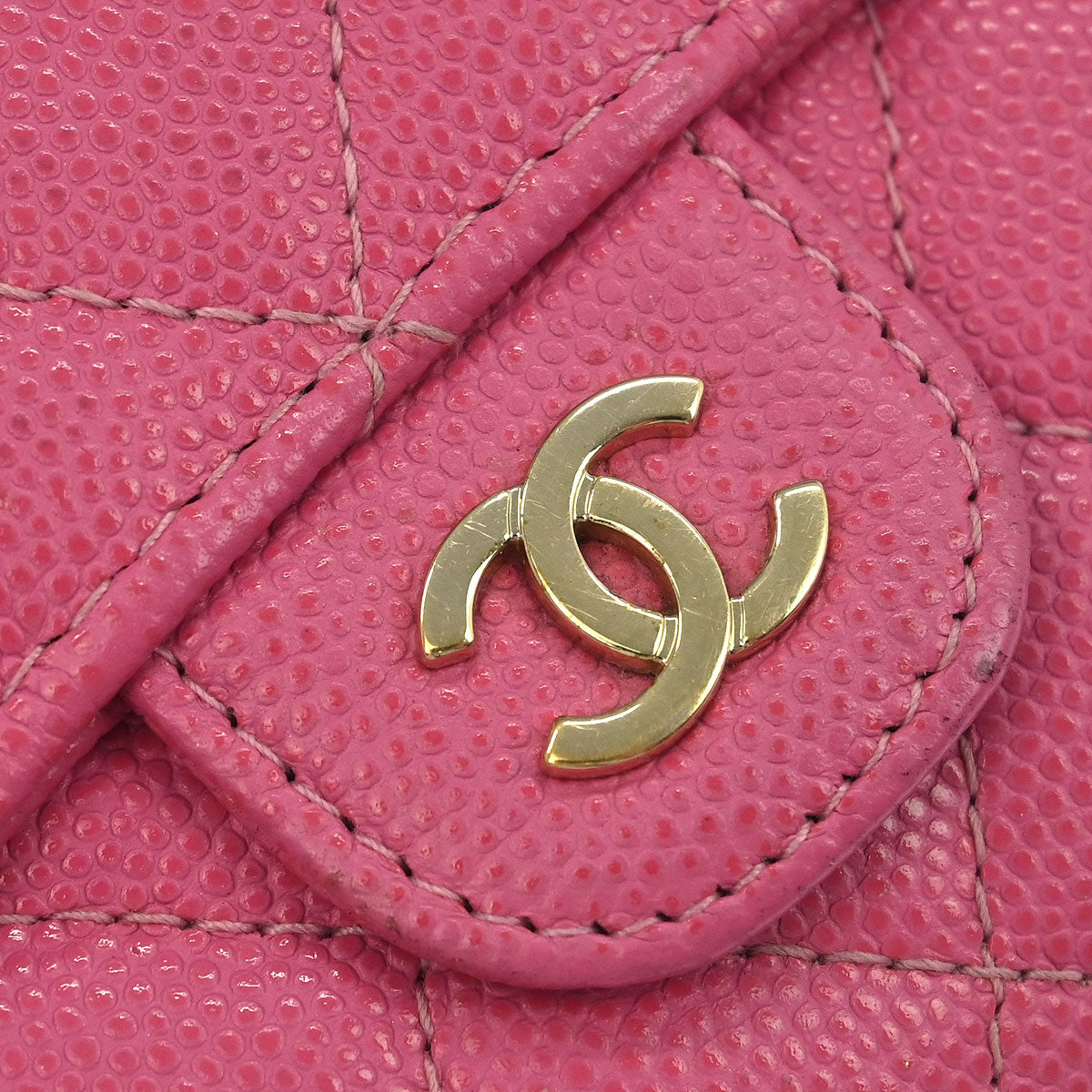Chanel 2018-2019 Pink Caviar WOC Wallet On Chain Shoulder Bag