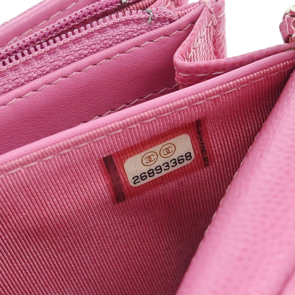 Chanel 2018-2019 Pink Caviar WOC Wallet On Chain Shoulder Bag