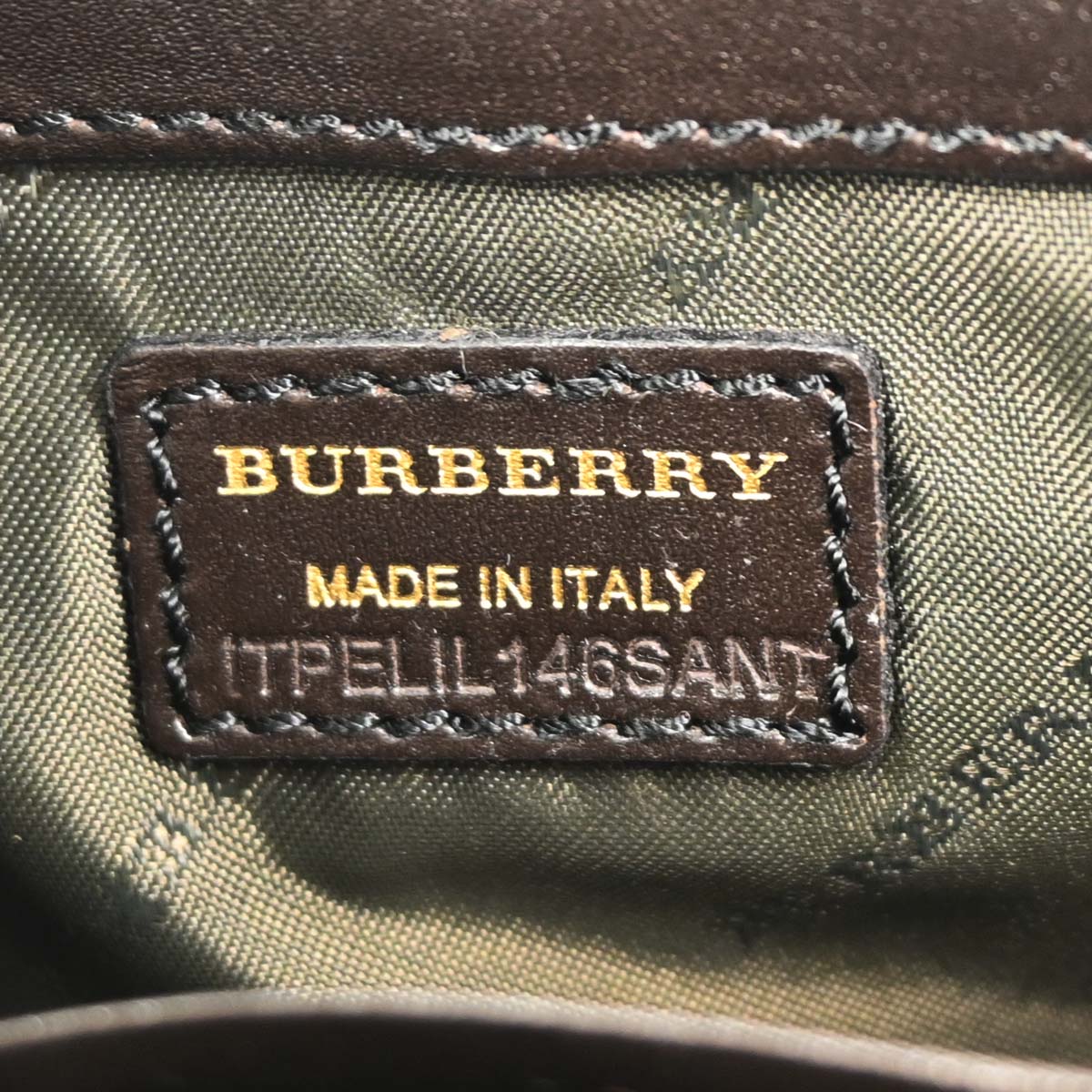 Burberry Beige House Check Shoulder Bag