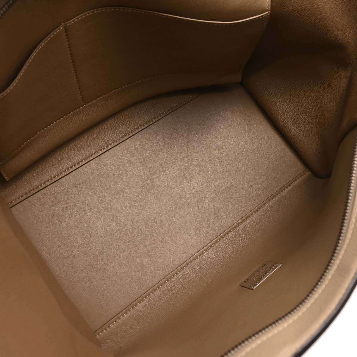 Celine Beige Trapeze 2way Shoulder Handbag