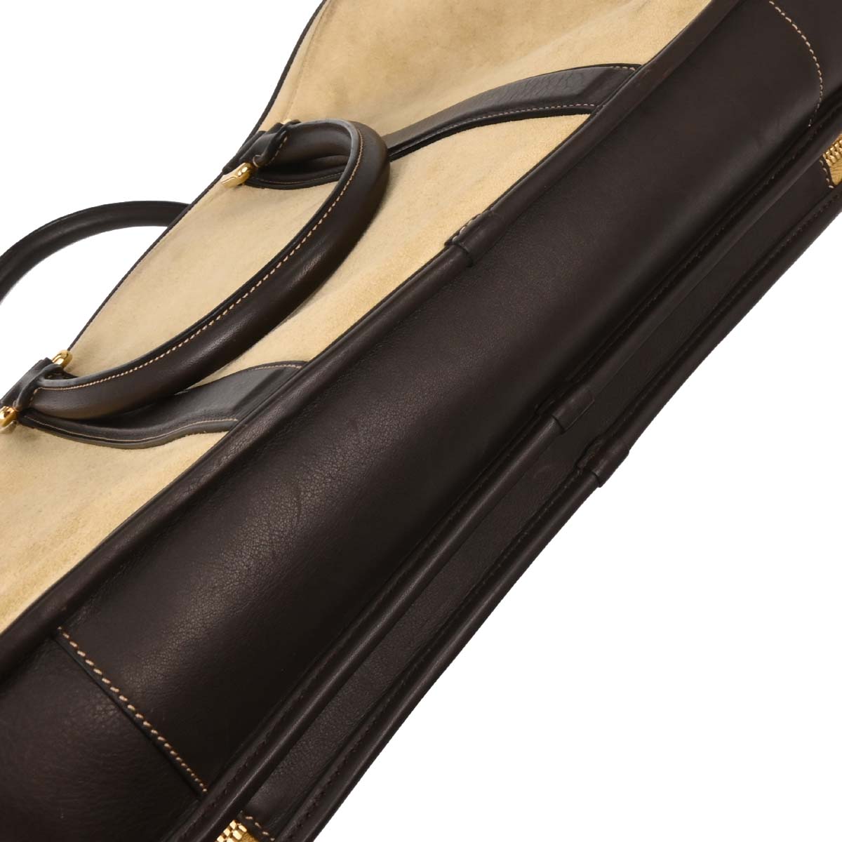 Loewe Beige Suede 2way Shoulder Handbag