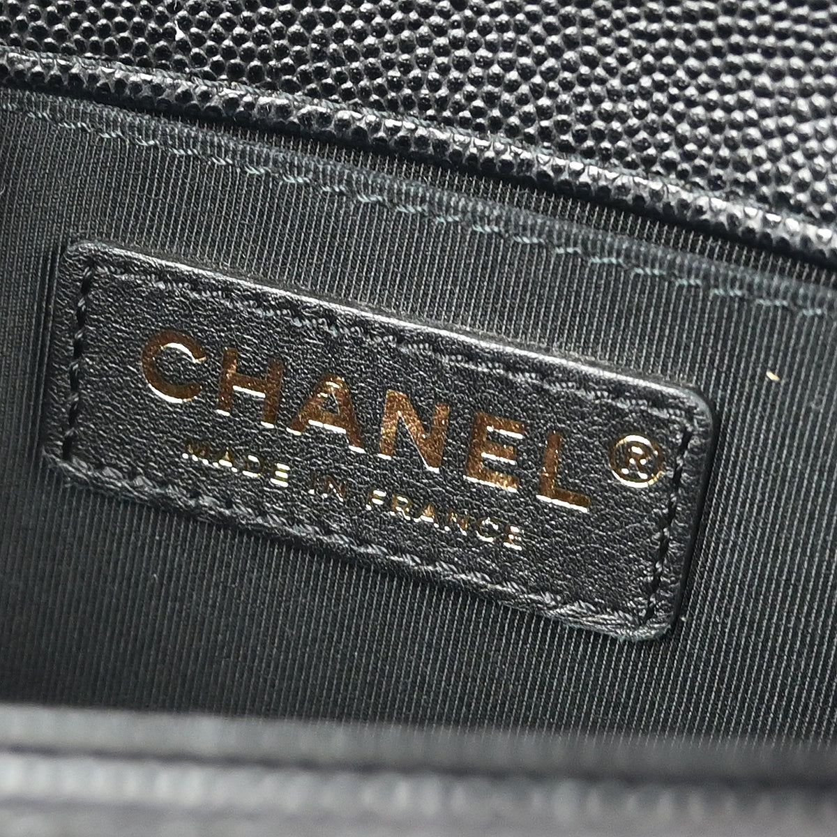 Boy Chanel Black Caviar Small Chain Shoulder Bag