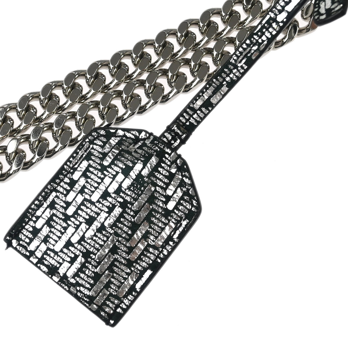 Yves Saint Laurent Silver Sunset Shoulder Bag