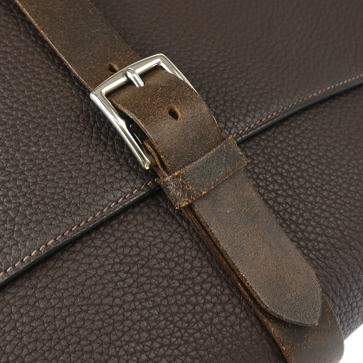 Hermes 2013 Cacao Fjord Etriviere Shoulder Bag