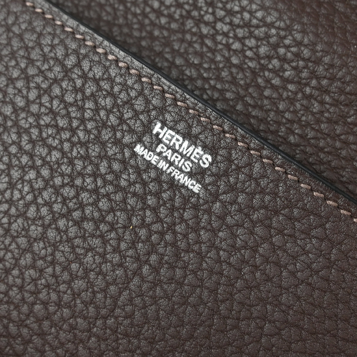 Hermes 2013 Cacao Fjord Etriviere Shoulder Bag