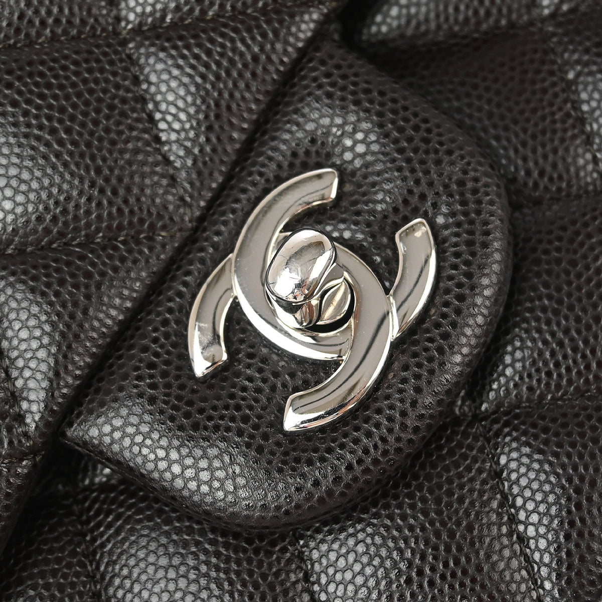 Chanel 2018-2019 Brown Calfskin Medium Classic Double Flap Shoulder Bag