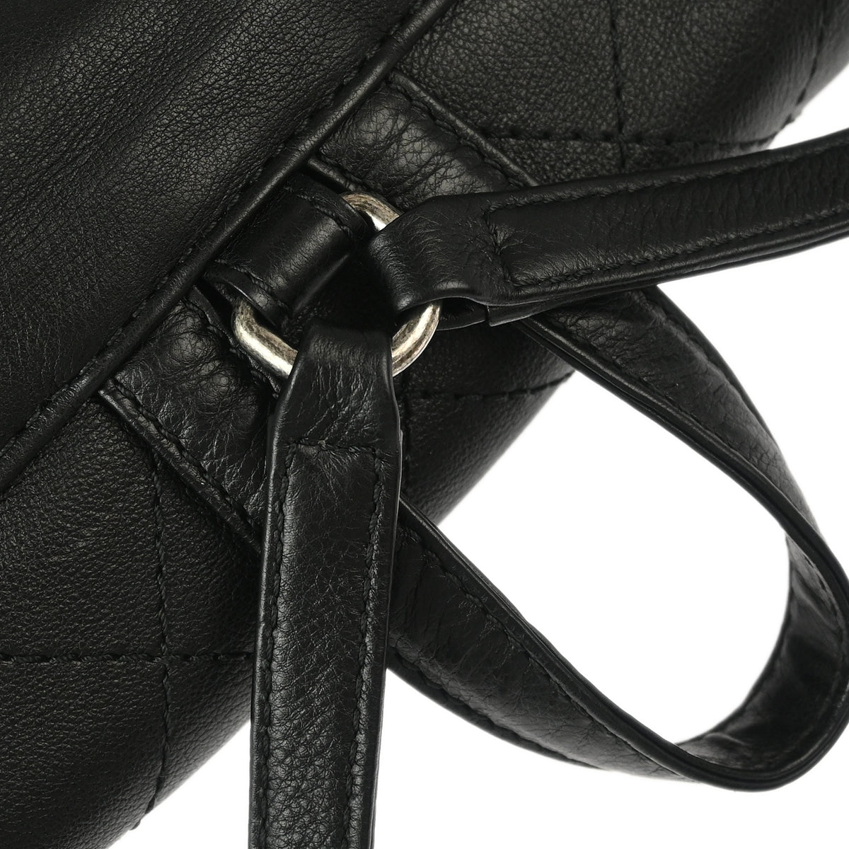 Chanel Black Calfskin Backpack
