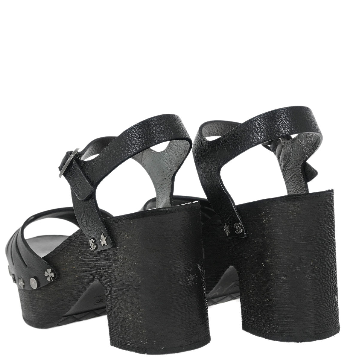 Chanel * Black Shoes Sandals