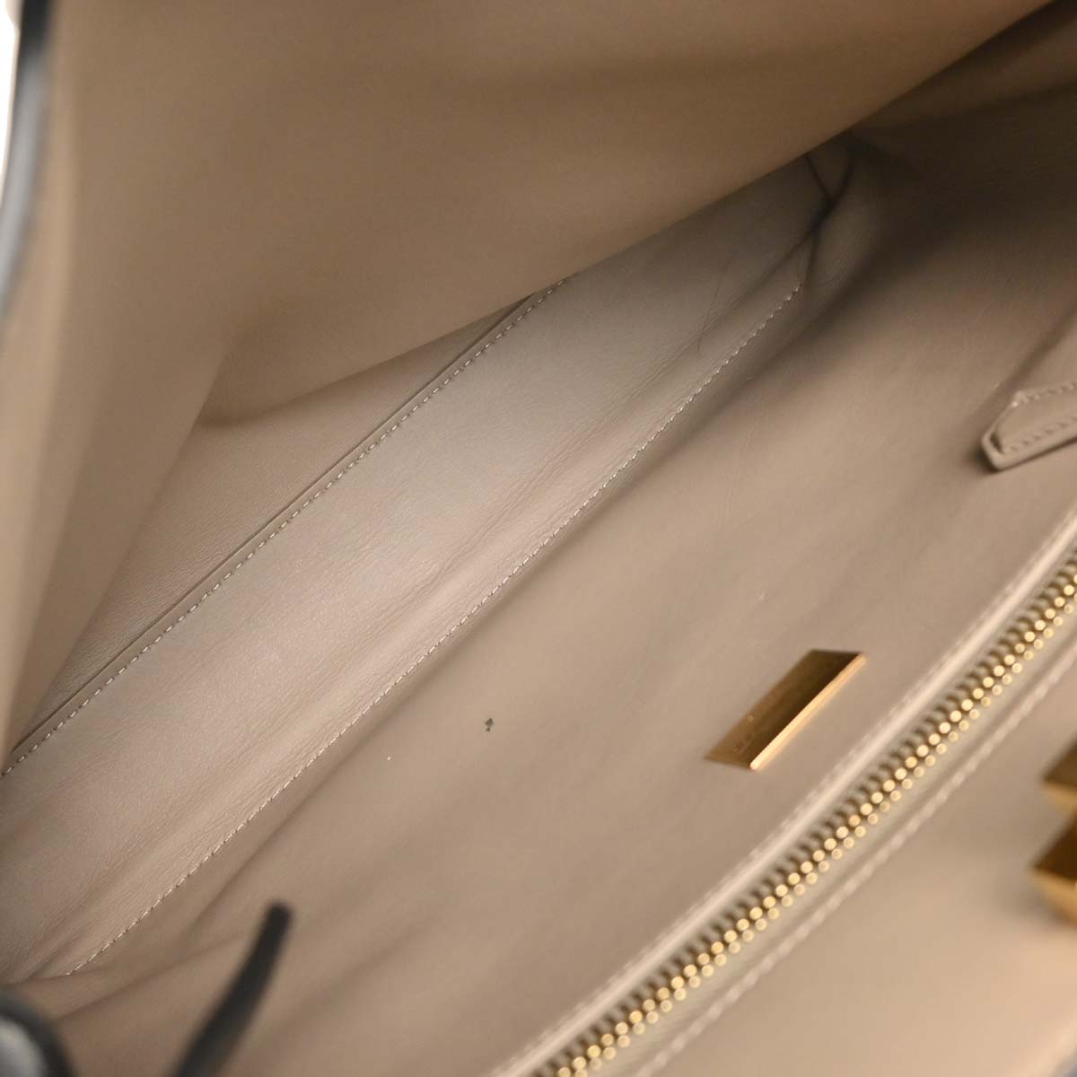 Fendi Black Leather Peekaboo 2way Shoulder Handbag