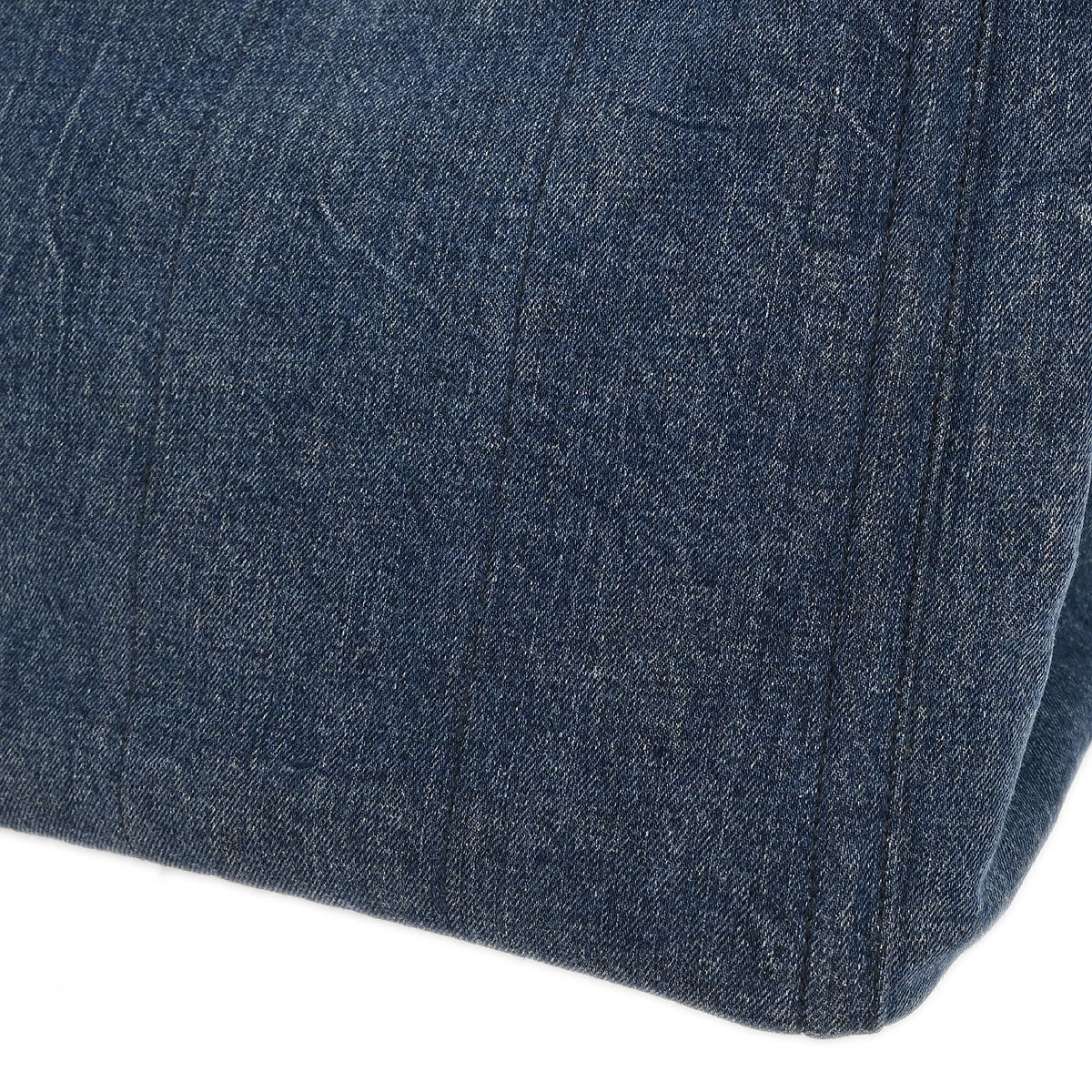 Prada Blue Denim Canapa Tote Handbag