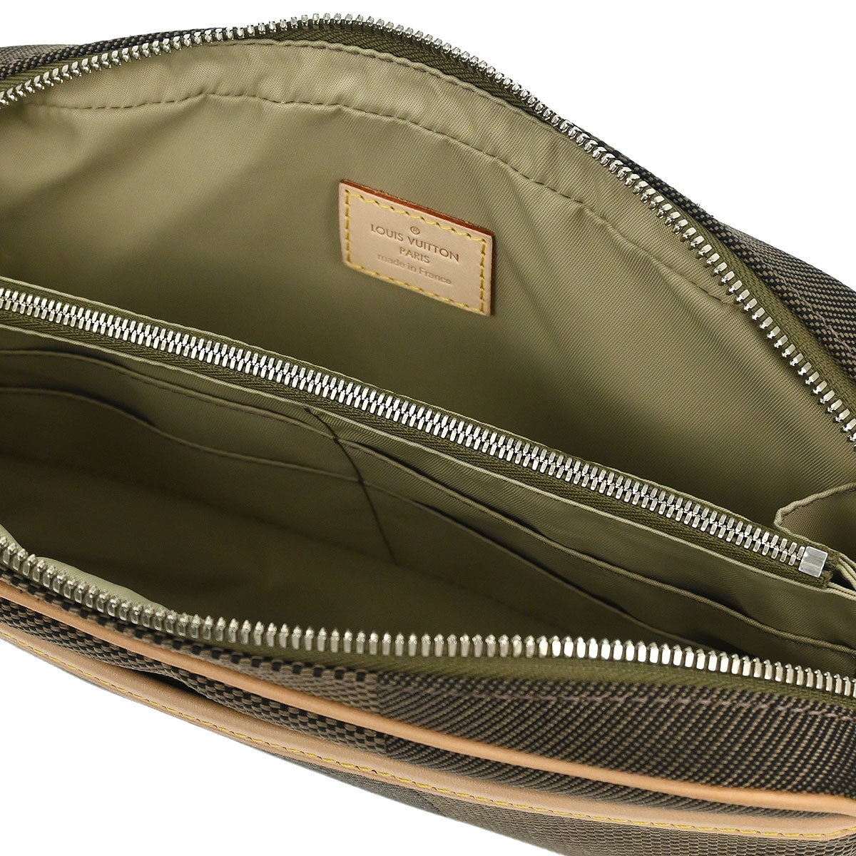Louis Vuitton Khaki Damier Geant Acrobat Waist Bum Bag M93619