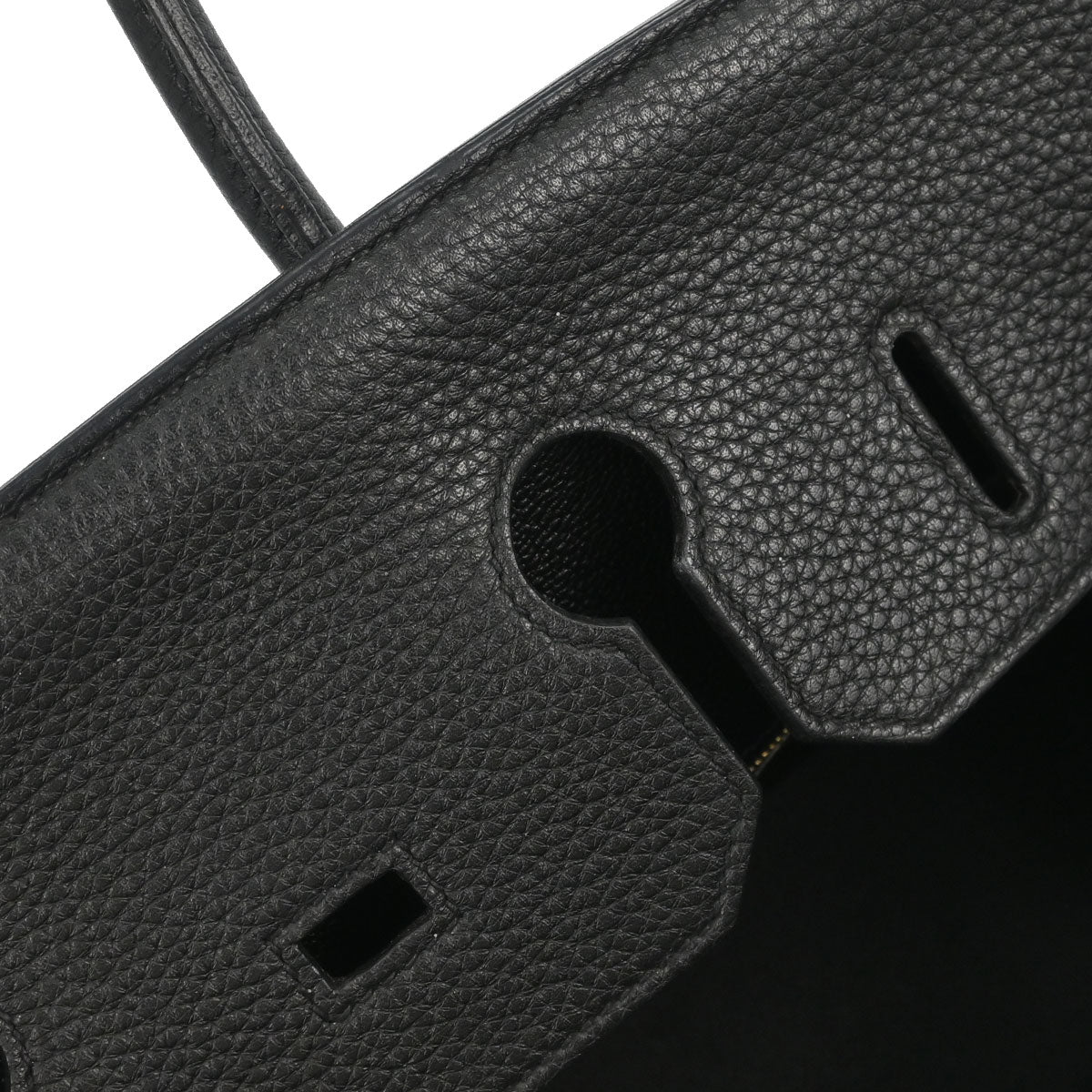 Hermes Black Togo Birkin 35 Handbag