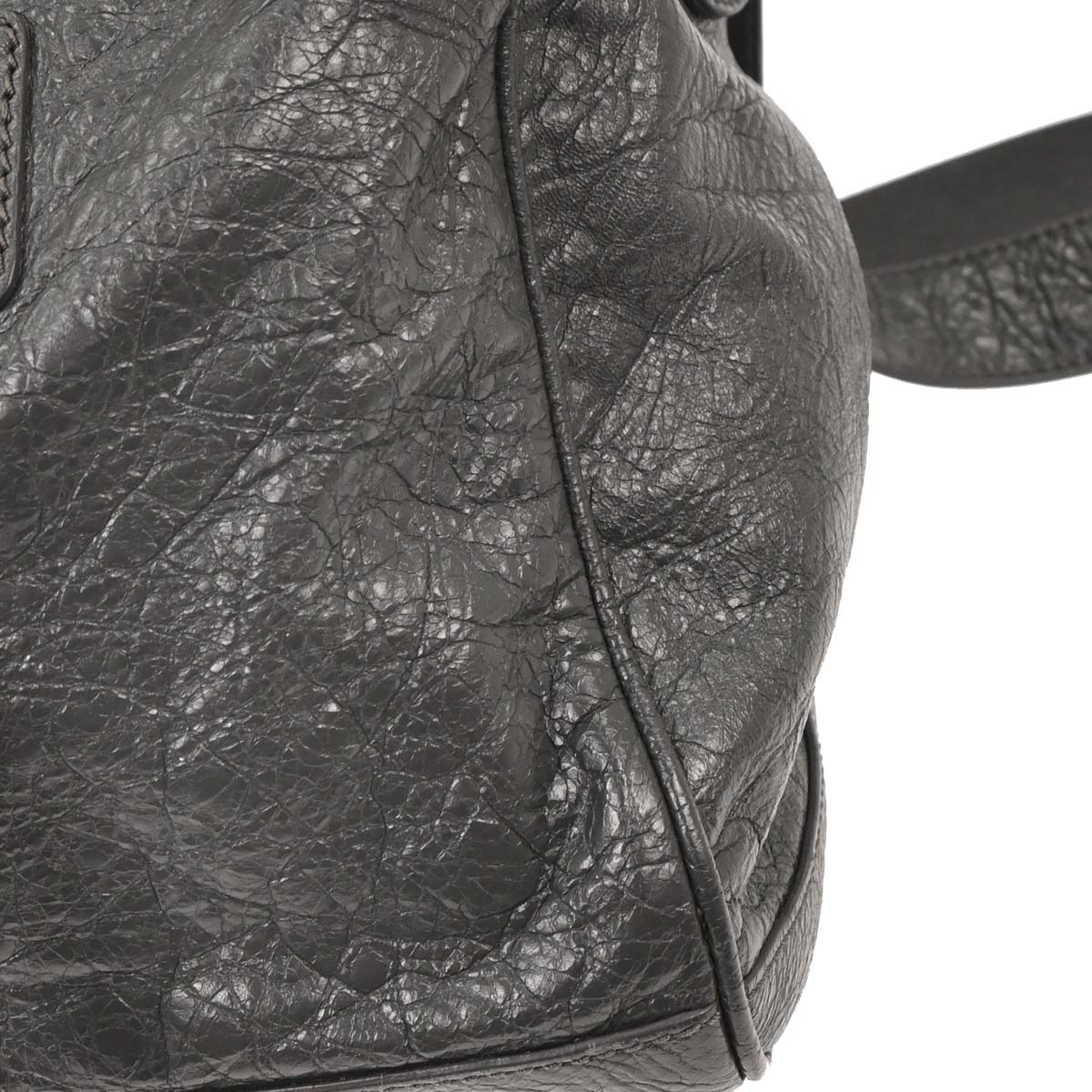 Balenciaga Gray Squash 2way Shoulder Duffle Bag