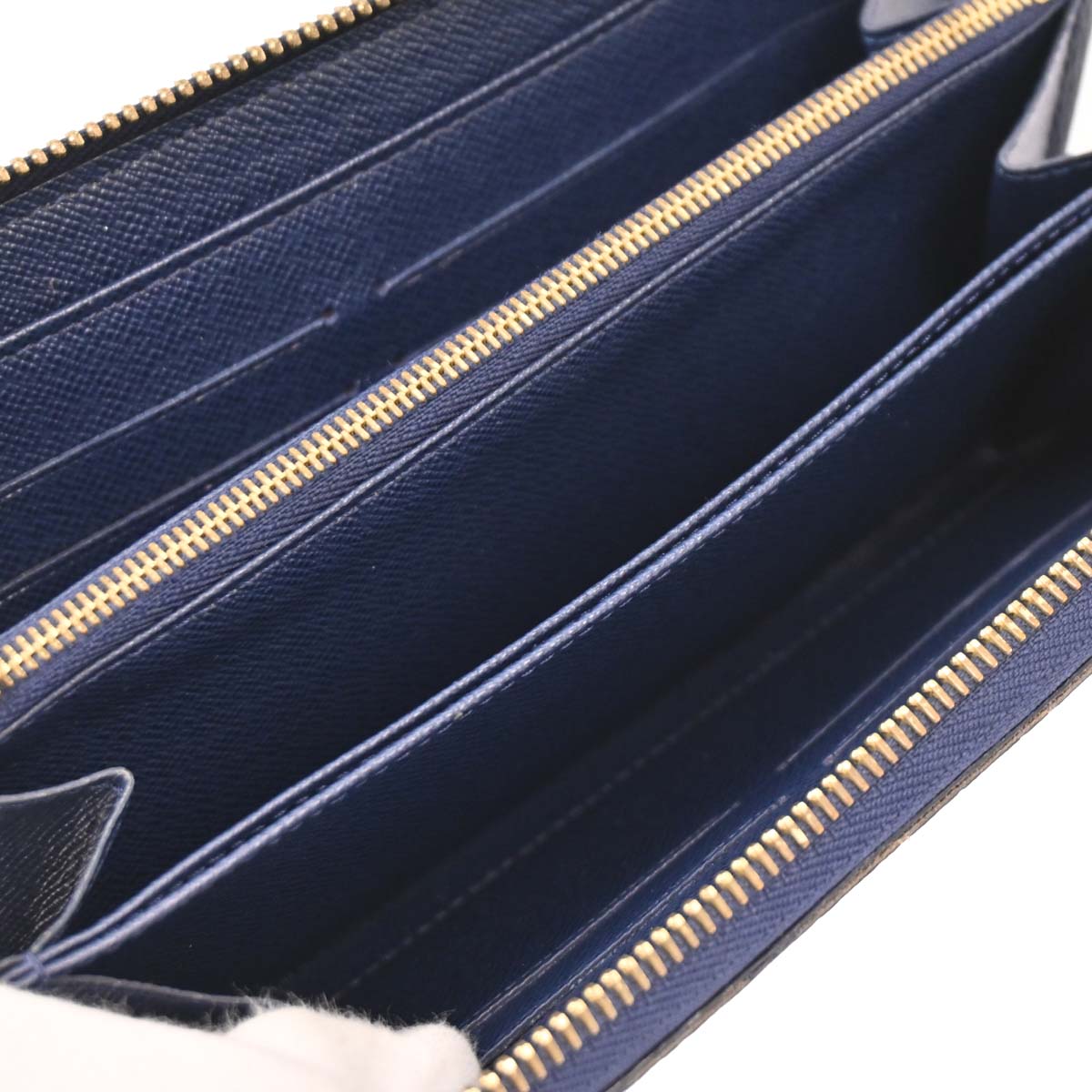 Louis Vuitton Blue Damier Payette Zippy Wallet N63172