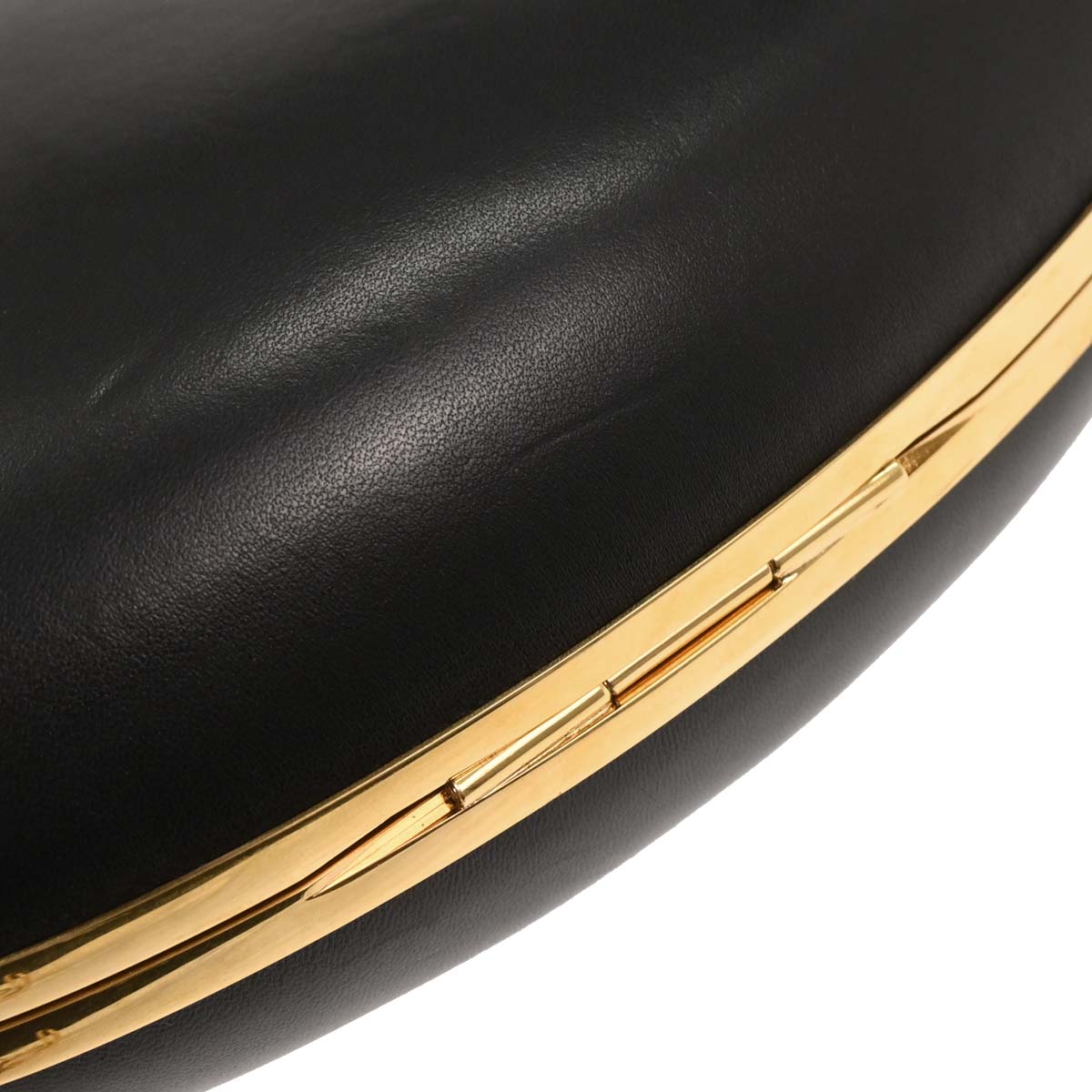 Saint Laurent Black Love Box Clutch Shoulder Bag