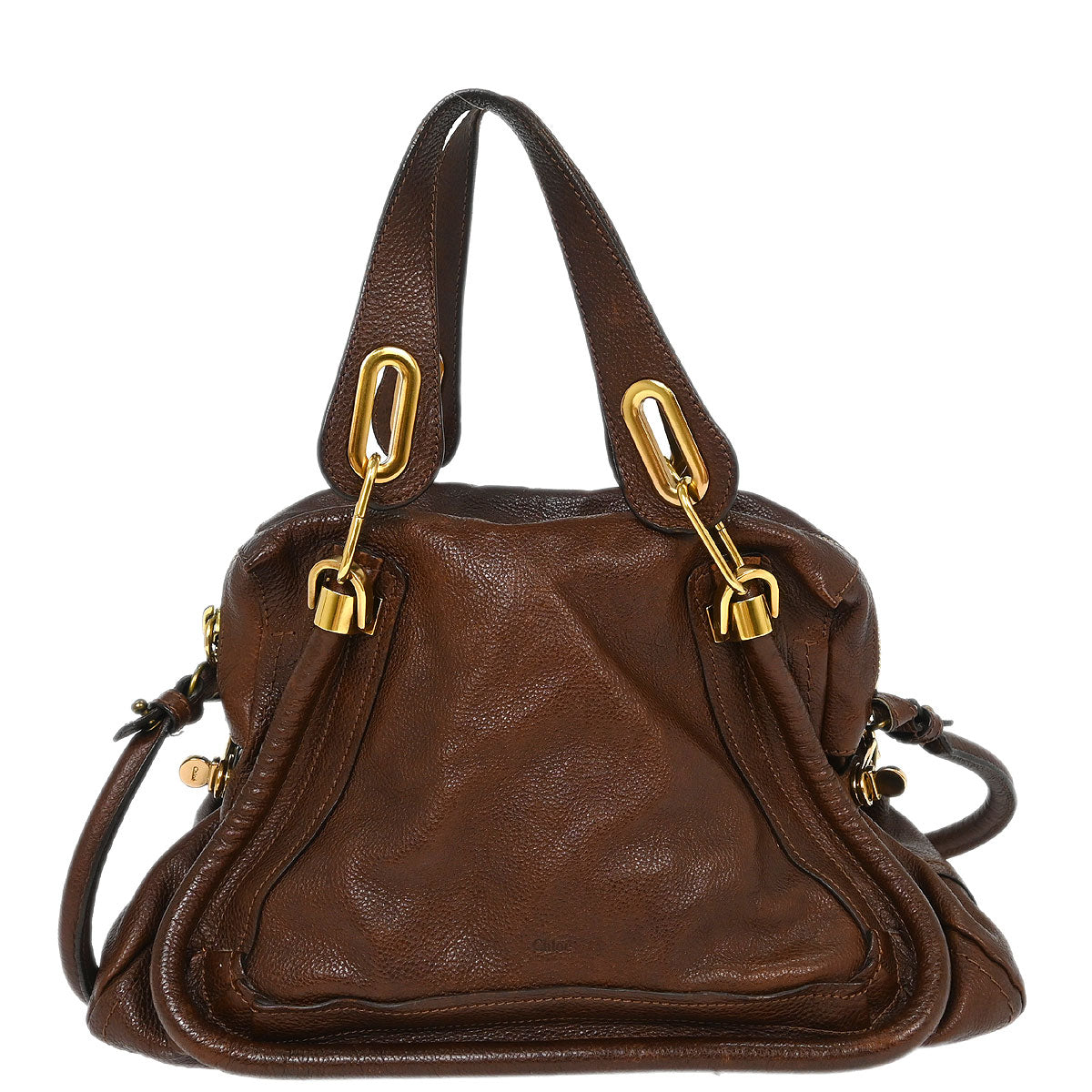 Chloe Brown Paraty 2way Shoulder Handbag