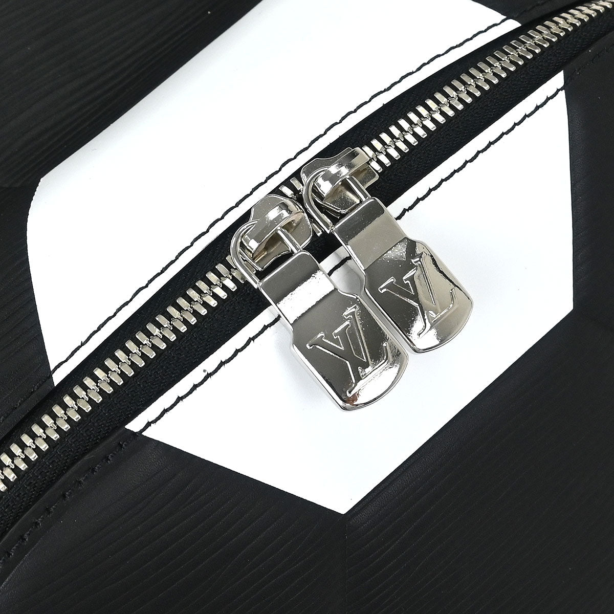 Louis Vuitton Black White Epi Apollo Backpack M52186