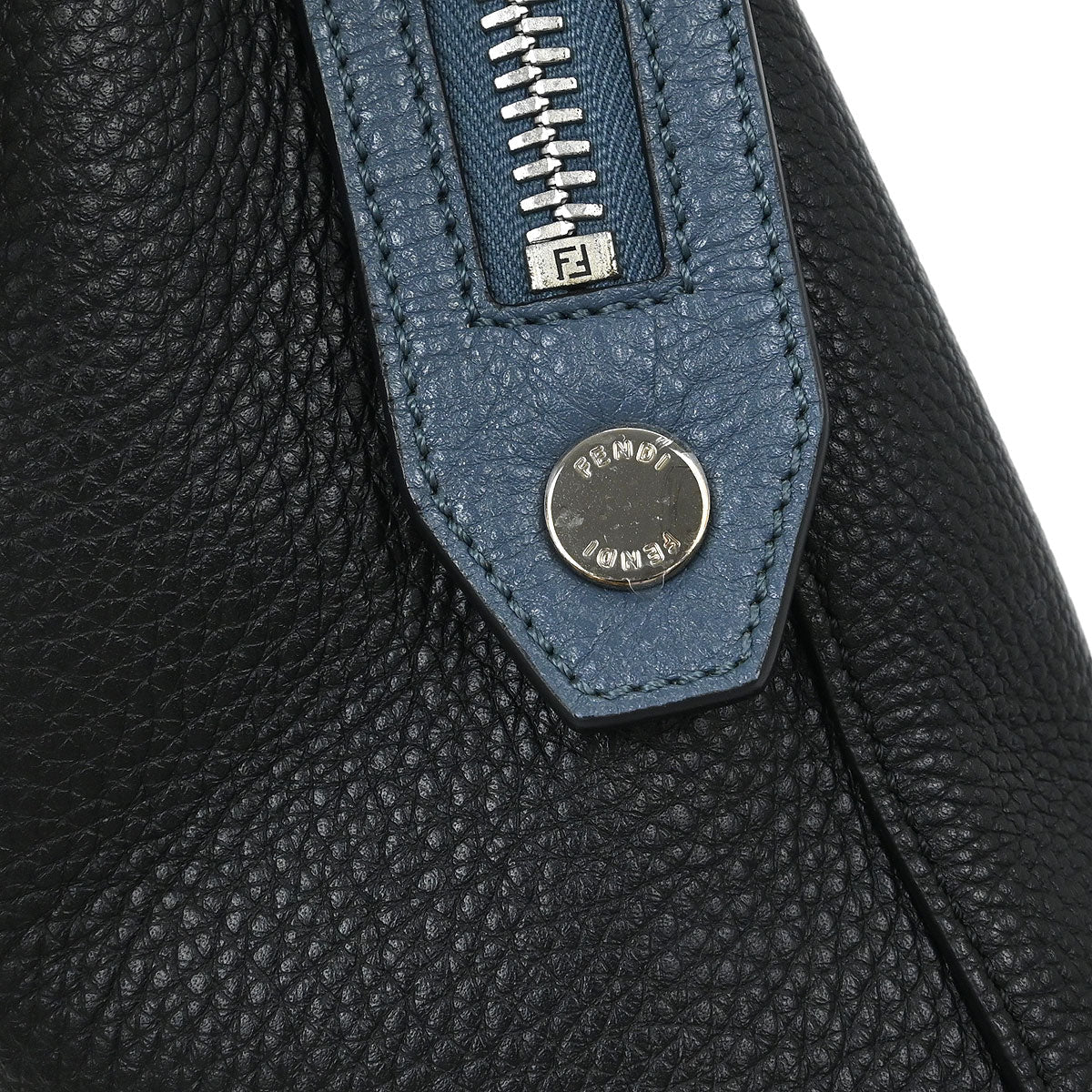 Fendi Navy Blue By The Way 2way Shoulder Business Bag