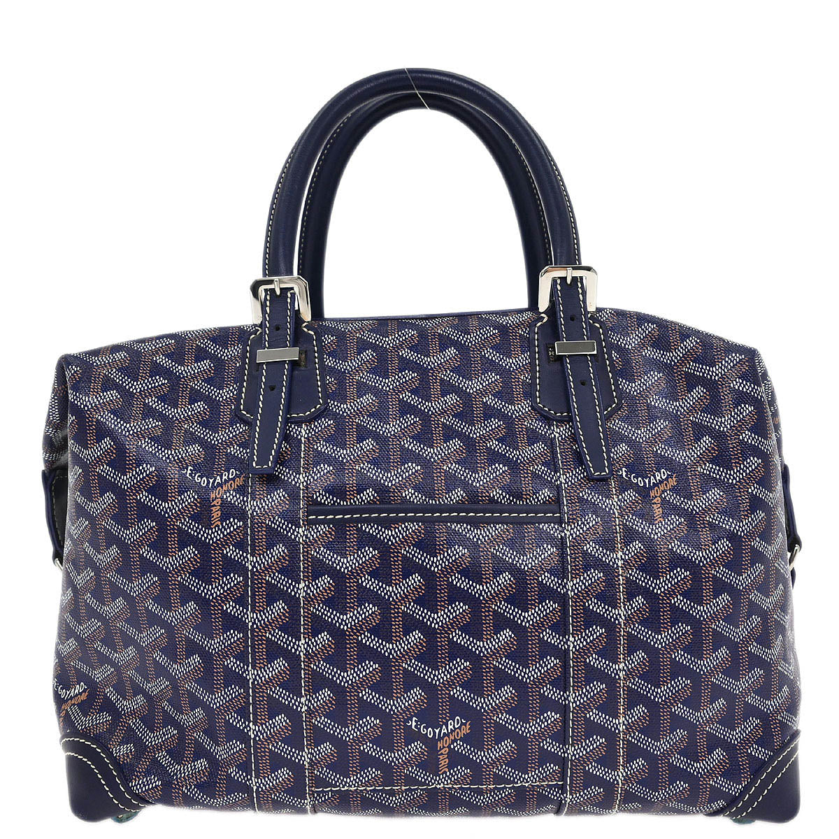 Goyard Navy Bowling 30 Handbag
